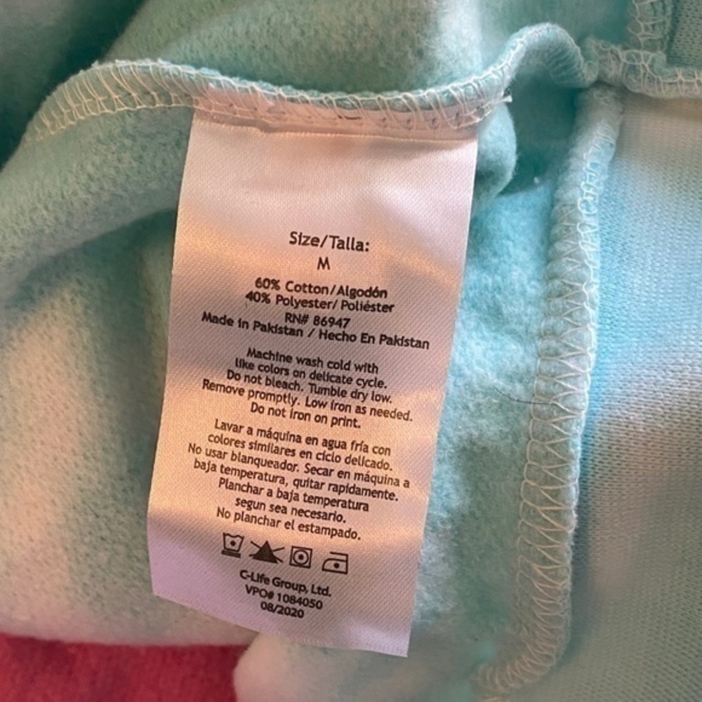 Nickelodeon Hyper Space NASA Sweatshirt Womens Size M Tie Dye Hoodie Sweatshirt - Picture 15 of 16
